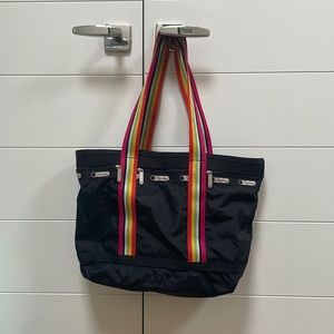 Black LeSportsac tote bag